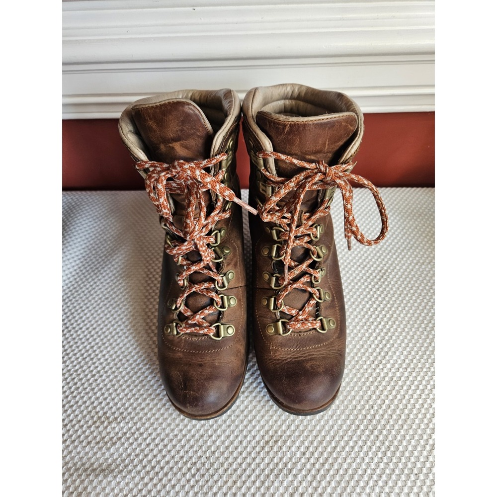 Sorel Conquest Wedge Elk/British Tan Classic Alpine Leather Booties Size 9